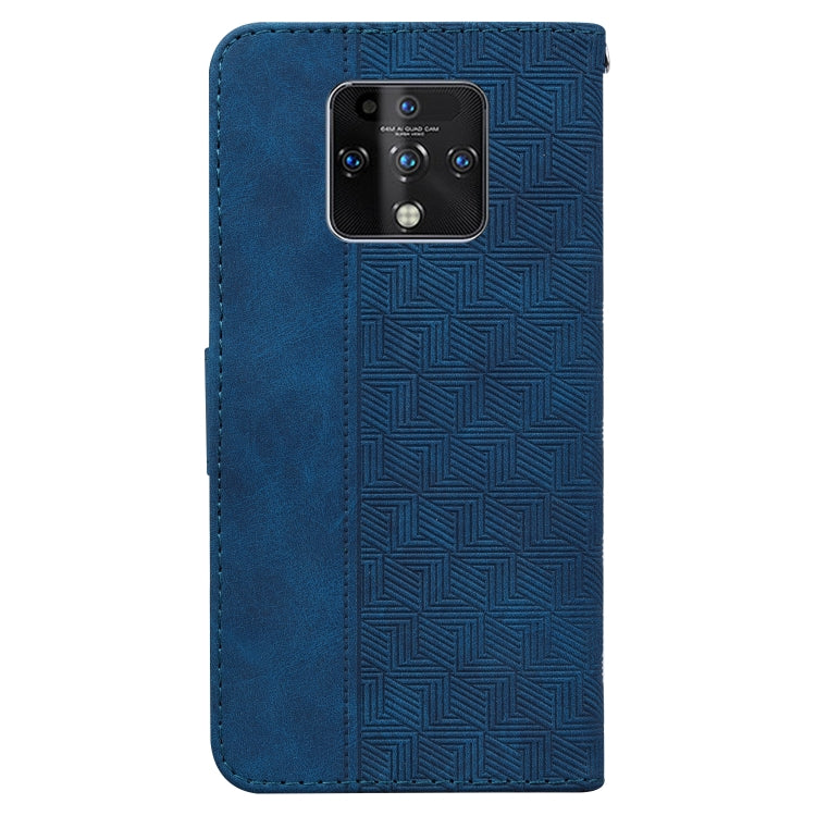 For Tecno Camon 16 Premier Geometric Embossed Leather Phone Case
