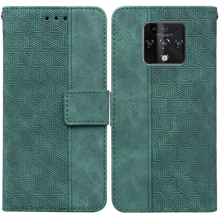For Tecno Camon 16 Premier Geometric Embossed Leather Phone Case