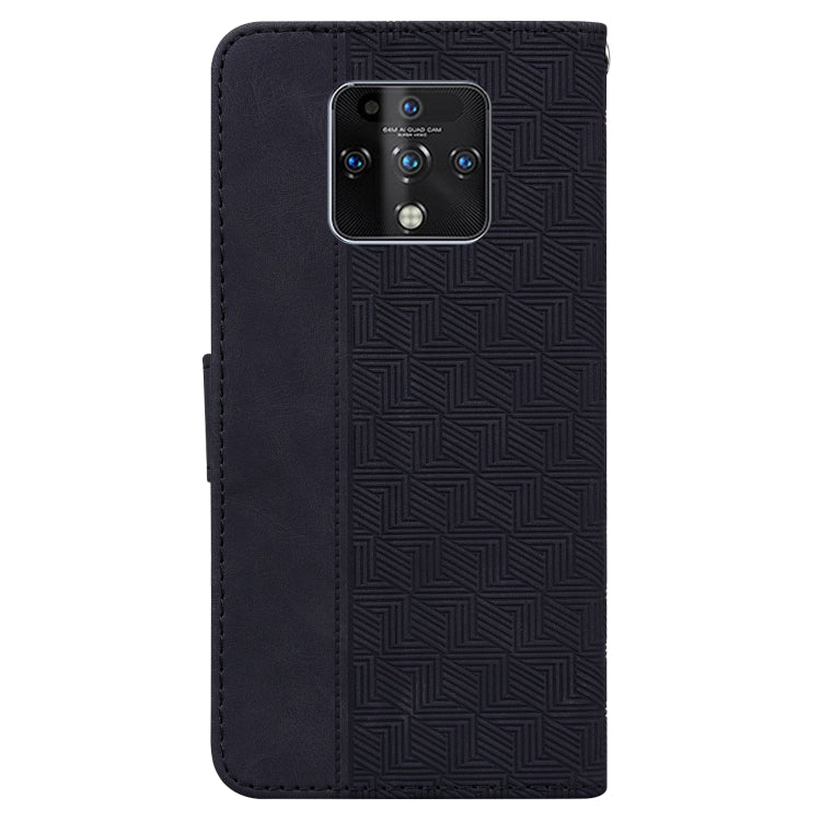 For Tecno Camon 16 Premier Geometric Embossed Leather Phone Case