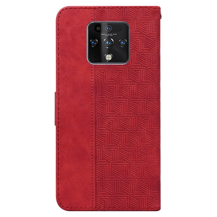 For Tecno Camon 16 Premier Geometric Embossed Leather Phone Case