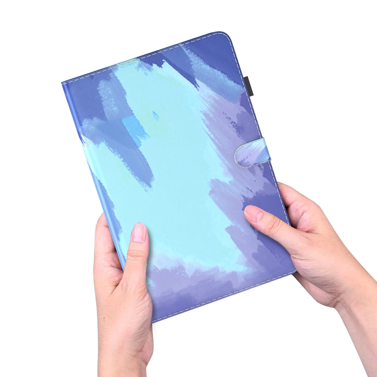 For Samsung Galaxy Tab S8 / Tab S7 Watercolor Pattern Flip Leather Tablet Case