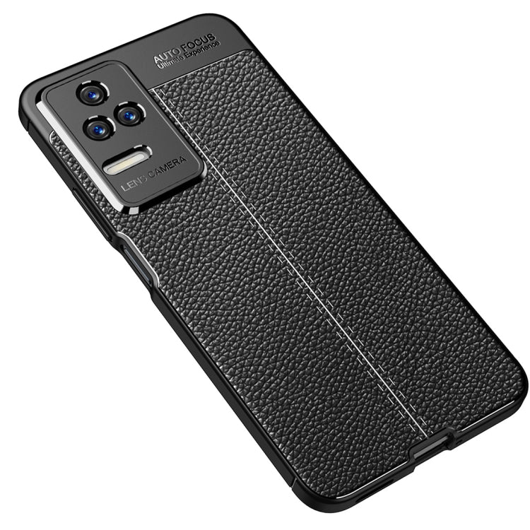For Xiaomi Redmi K40S Litchi Texture TPU Shockproof Phone Case