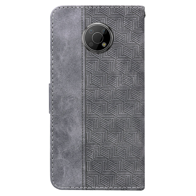 For Nokia G300 Geometric Embossed Leather Phone Case