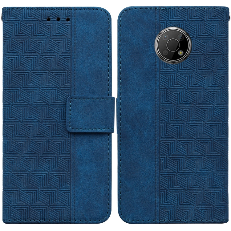 For Nokia G300 Geometric Embossed Leather Phone Case