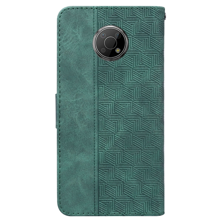 For Nokia G300 Geometric Embossed Leather Phone Case