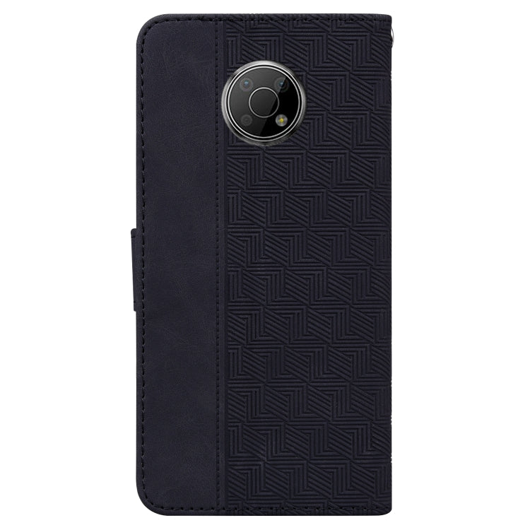 For Nokia G300 Geometric Embossed Leather Phone Case