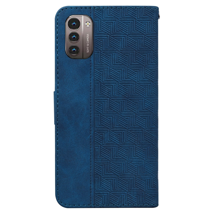 For Nokia G11 / G21 Geometric Embossed Leather Phone Case