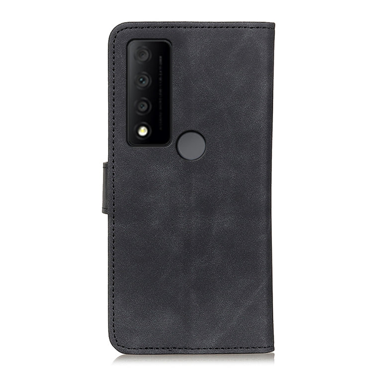 For TCL 30 V 5G / 30 XE 5G KHAZNEH Retro Texture Horizontal Flip Leather Phone Case
