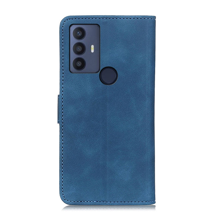 For TCL 30 SE / Sharp Aquos V6 & V6+ KHAZNEH Retro Texture Horizontal Flip Leather Phone Case