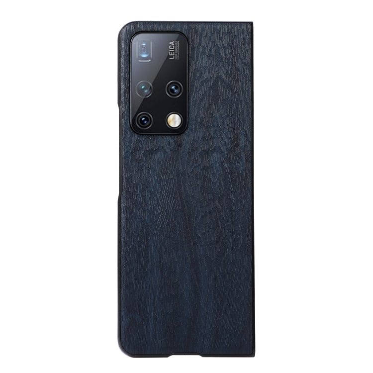 For Huawei Mate X2 Wood Texture PU Phone Case