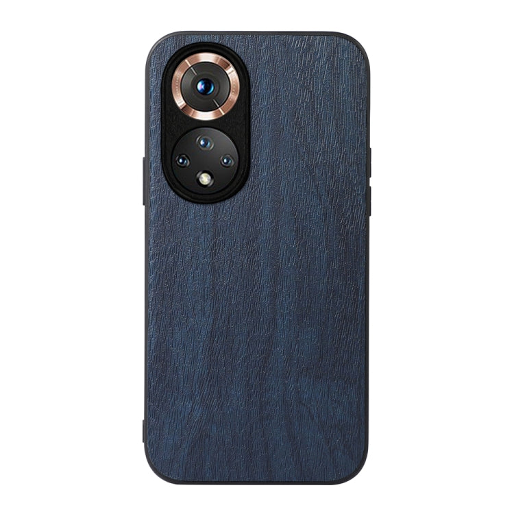 For Honor 50 Wood Texture PU Phone Case