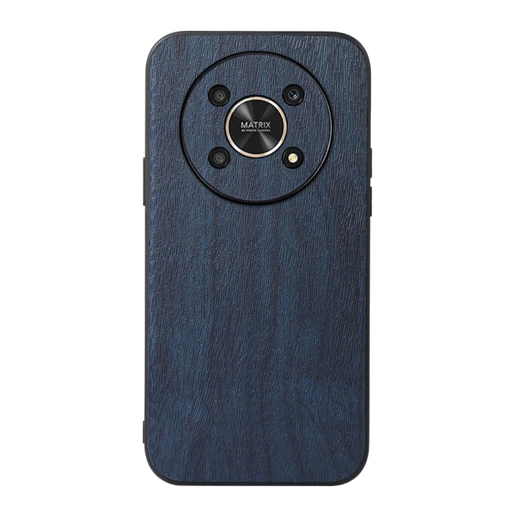 For Honor X30 Wood Texture PU Phone Case