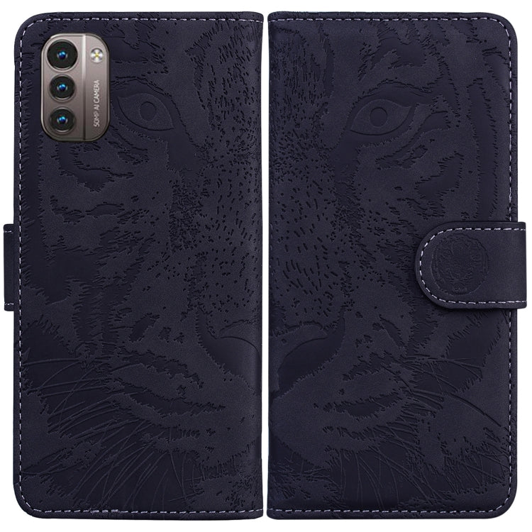 For Nokia G21 / G11 Tiger Embossing Pattern Horizontal Flip Leather Phone Case