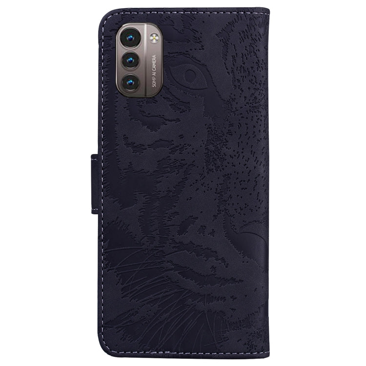 For Nokia G21 / G11 Tiger Embossing Pattern Horizontal Flip Leather Phone Case