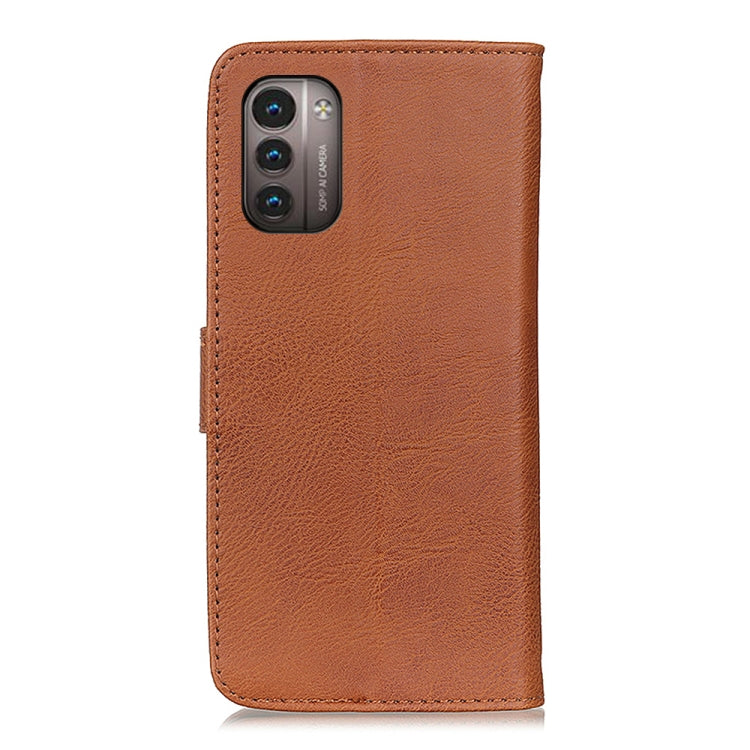 For Nokia G11 / G21 KHAZNEH Cowhide Texture Horizontal Flip Leather Phone Case