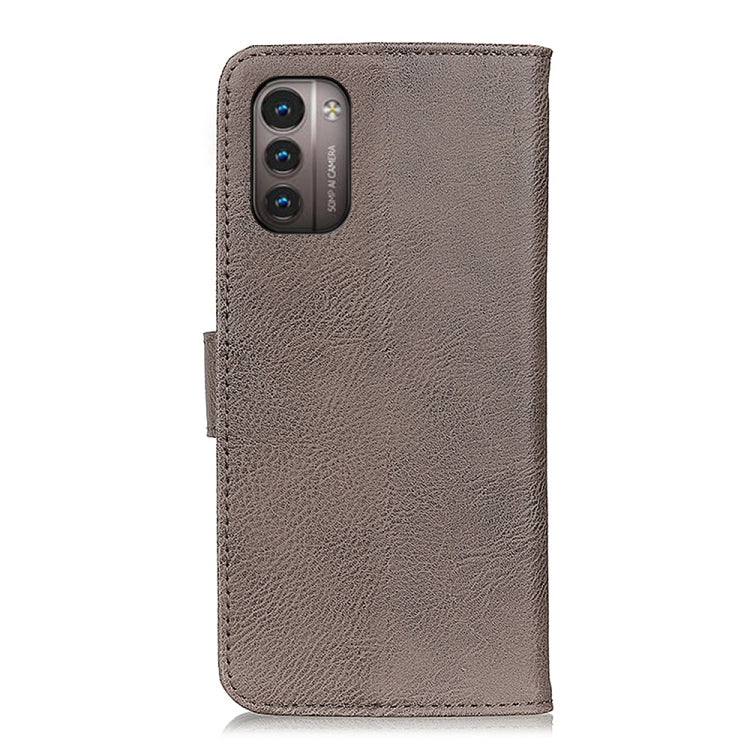 For Nokia G11 / G21 KHAZNEH Cowhide Texture Horizontal Flip Leather Phone Case