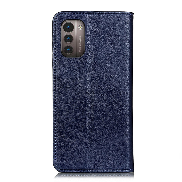 For Nokia G11 / G21 Magnetic Crazy Horse Texture Horizontal Flip Leather Phone Case