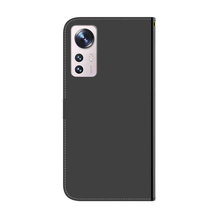 For Xiaomi 12 / 12X Imitated Mirror Surface Horizontal Flip Leather Phone Case