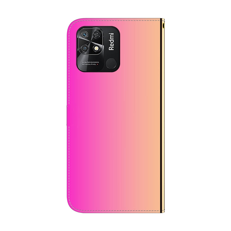 For Xiaomi Redmi 10C Imitated Mirror Surface Horizontal Flip Leather Phone Case