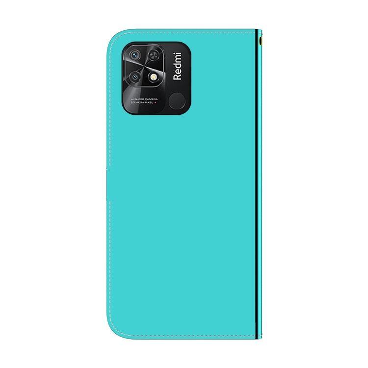 For Xiaomi Redmi 10C Imitated Mirror Surface Horizontal Flip Leather Phone Case