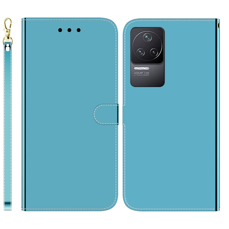 For Xiaomi Redmi K40S Imitated Mirror Surface Horizontal Flip Leather Phone Case