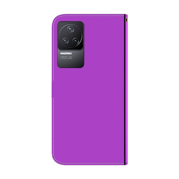 For Xiaomi Redmi K40S Imitated Mirror Surface Horizontal Flip Leather Phone Case
