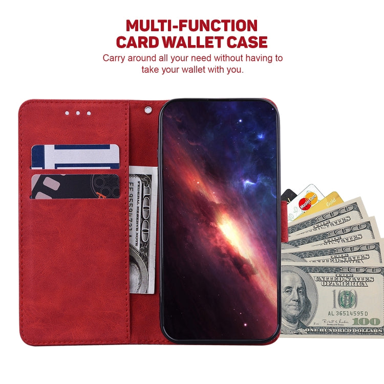 For Samsung Galaxy A20 / A30 Geometric Embossed Leather Phone Case
