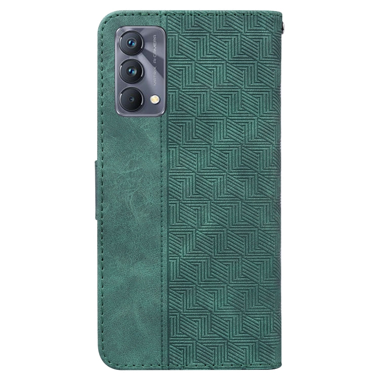 For OPPO Realme GT Master / Q3 Pro 5G Geometric Embossed Leather Phone Case