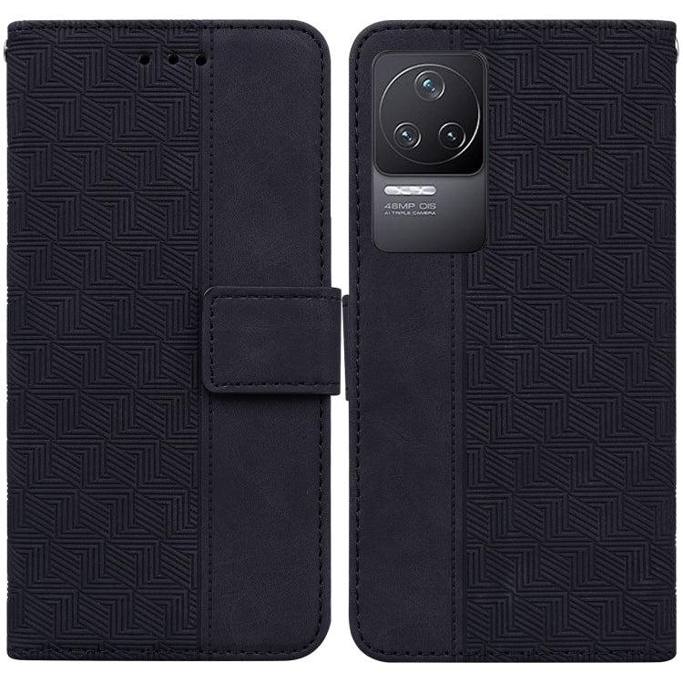 For Xiaomi Redmi K50 / K50 Pro Geometric Embossed Leather Phone Case