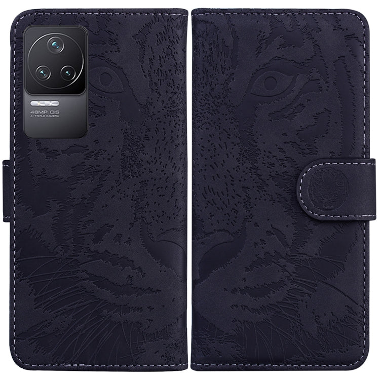 For Xiaomi Redmi K50 / Redmi K50 Pro Tiger Embossing Pattern Horizontal Flip Leather Phone Case