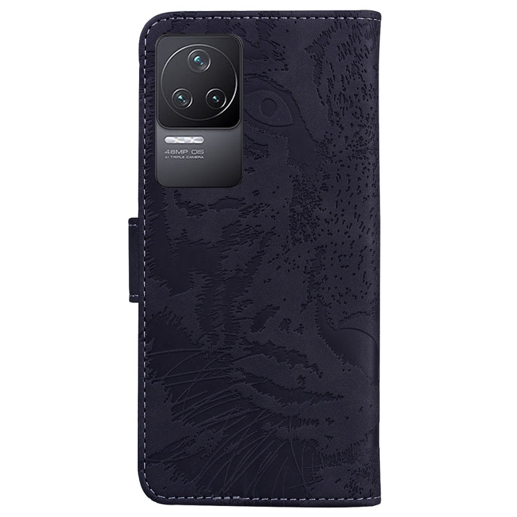 For Xiaomi Redmi K40S Tiger Embossing Pattern Horizontal Flip Leather Phone Case