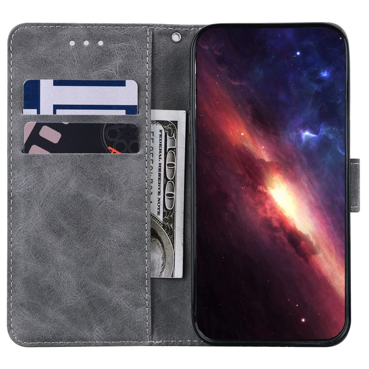 For iPhone 13 Geometric Embossed Leather Phone Case