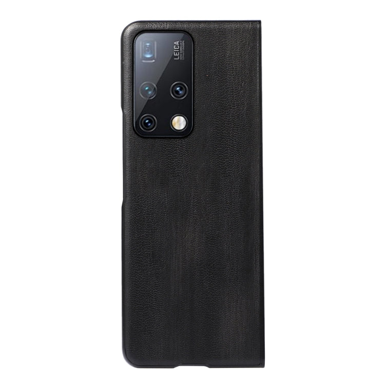 For Huawei Mate X2 Yellow Cow Texture PU Phone Case