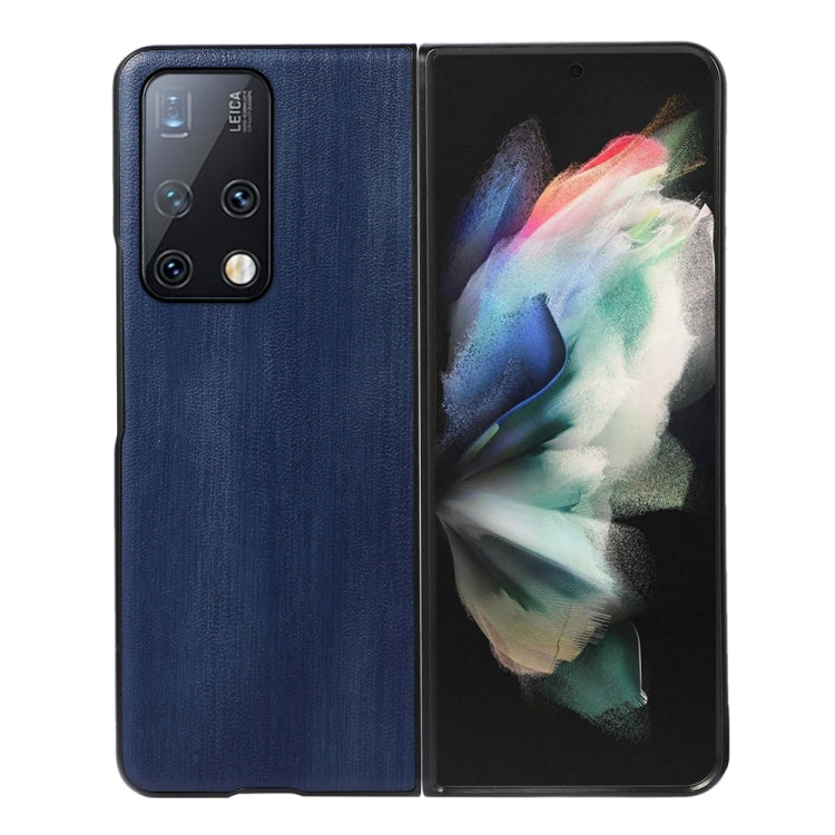 For Huawei Mate X2 Yellow Cow Texture PU Phone Case