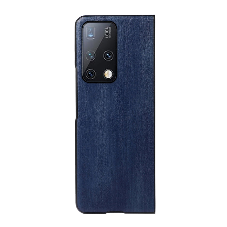 For Huawei Mate X2 Yellow Cow Texture PU Phone Case
