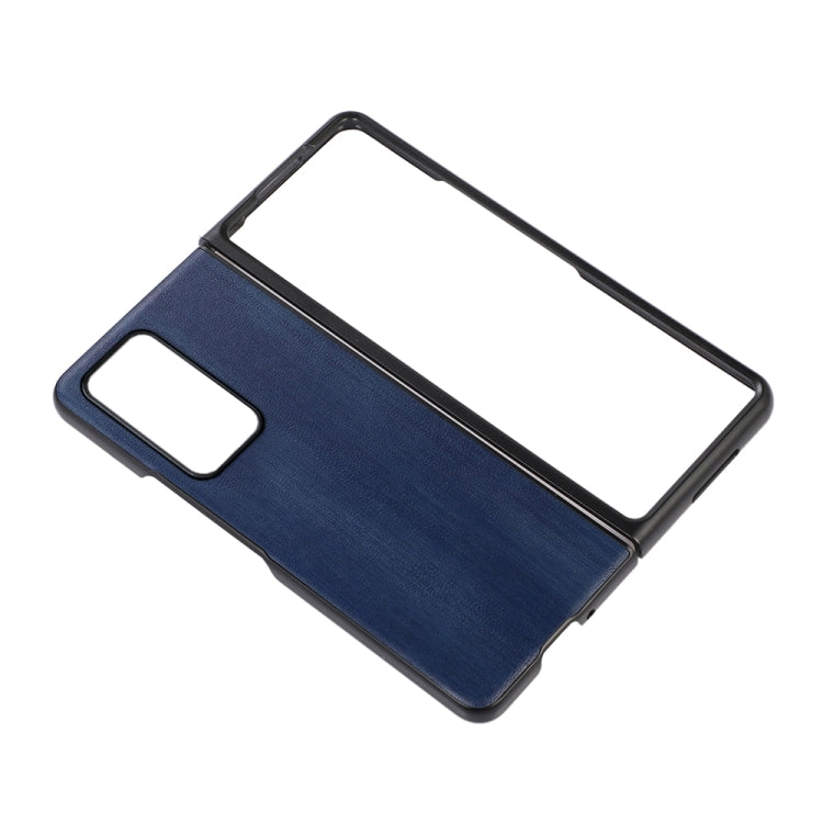 For Huawei Mate X2 Yellow Cow Texture PU Phone Case