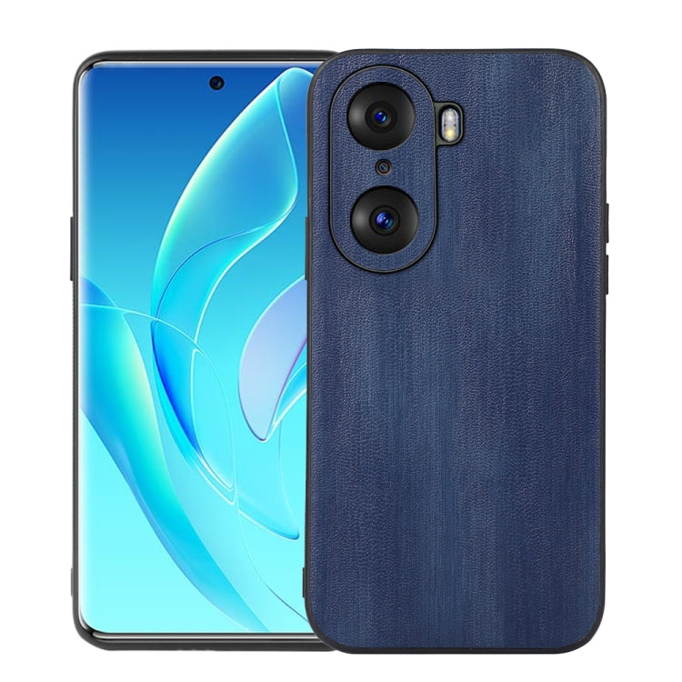 For Honor 60 Pro Yellow Cow Texture PU Phone Case