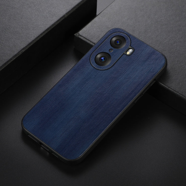 For Honor 60 Pro Yellow Cow Texture PU Phone Case