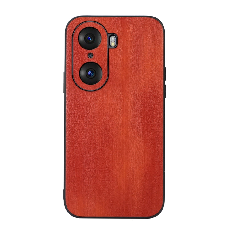 For Honor 60 Pro Yellow Cow Texture PU Phone Case