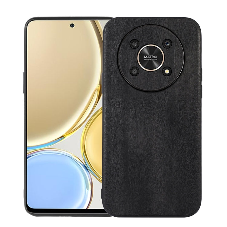 For Honor X30 Yellow Cow Texture PU Phone Case