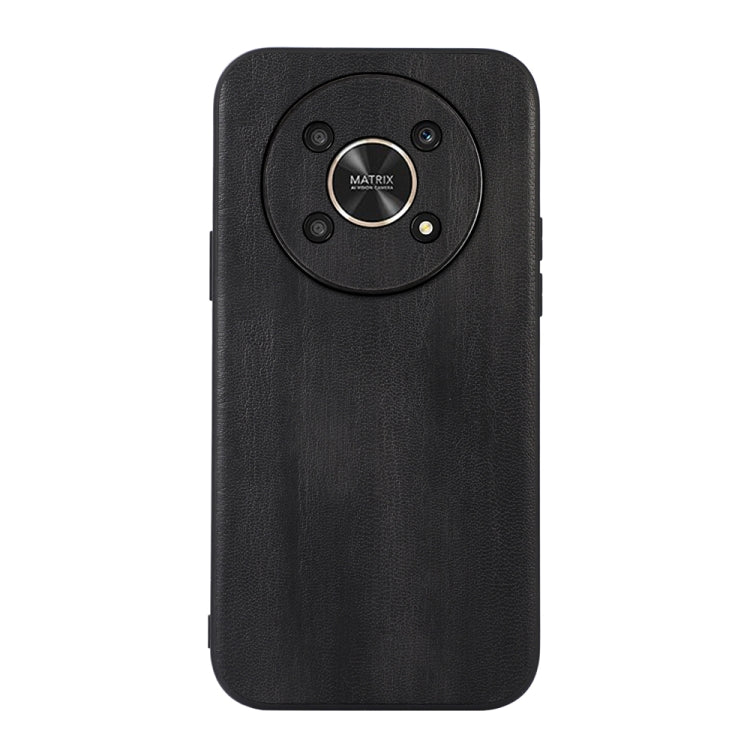 For Honor X30 Yellow Cow Texture PU Phone Case