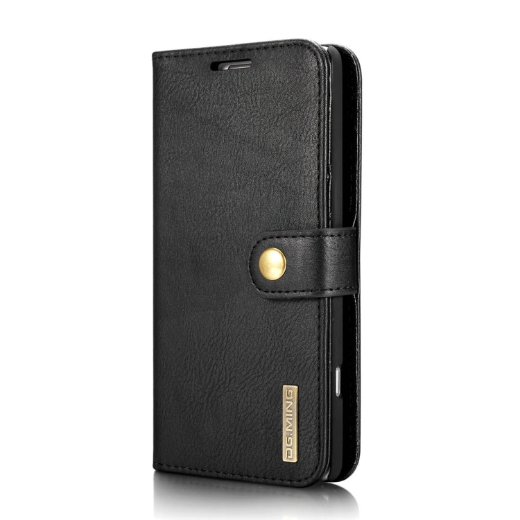 For LG V20 DG.MING Crazy Horse Texture Flip Detachable Magnetic Leather Case with Holder & Card Slots & Wallet
