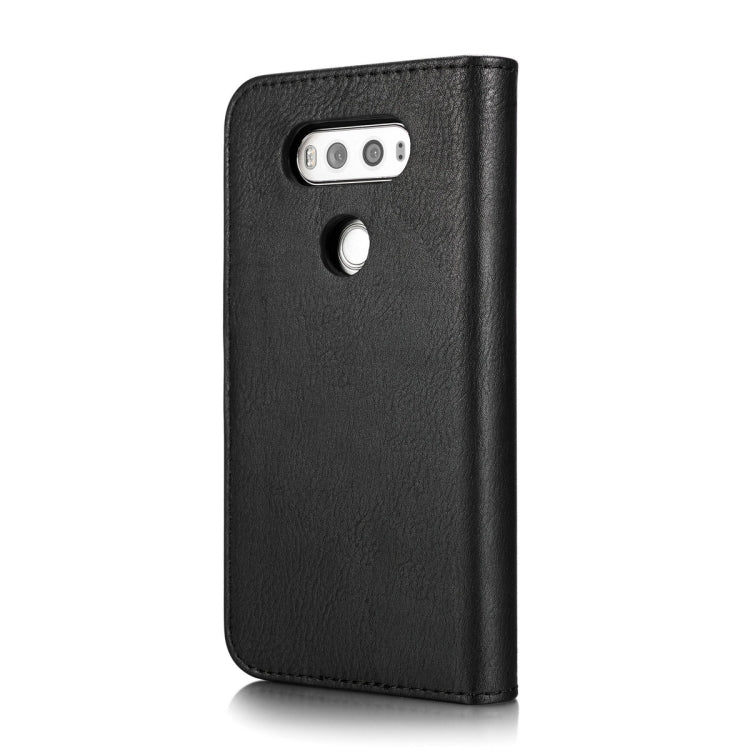 For LG V20 DG.MING Crazy Horse Texture Flip Detachable Magnetic Leather Case with Holder & Card Slots & Wallet