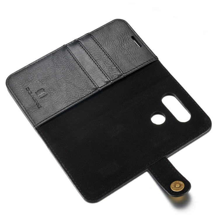 For LG V20 DG.MING Crazy Horse Texture Flip Detachable Magnetic Leather Case with Holder & Card Slots & Wallet