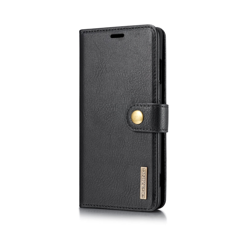 For Sony Xperia XZ3 DG.MING Crazy Horse Texture Flip Detachable Magnetic Leather Case with Holder & Card Slots & Wallet