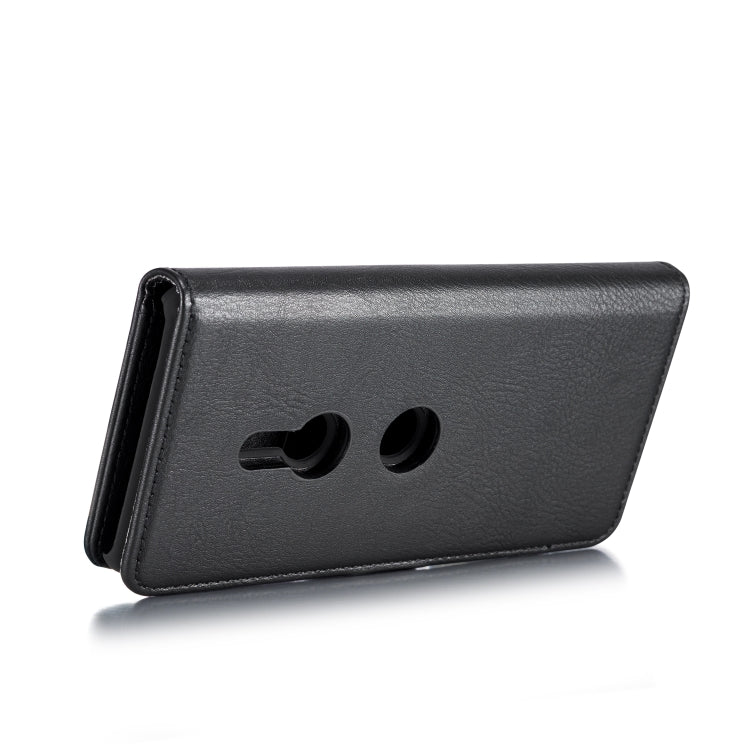 For Sony Xperia XZ3 DG.MING Crazy Horse Texture Flip Detachable Magnetic Leather Case with Holder & Card Slots & Wallet