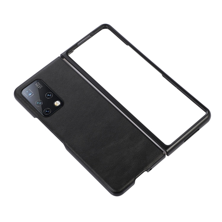 For Huawei Mate X2 Cowhide Texture PU Phone Case