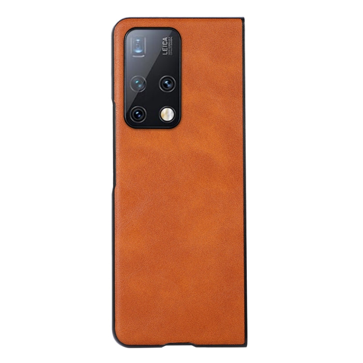 For Huawei Mate X2 Cowhide Texture PU Phone Case