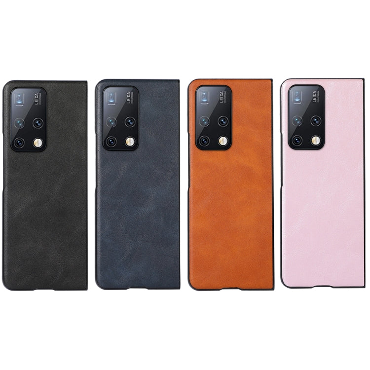 For Huawei Mate X2 Cowhide Texture PU Phone Case