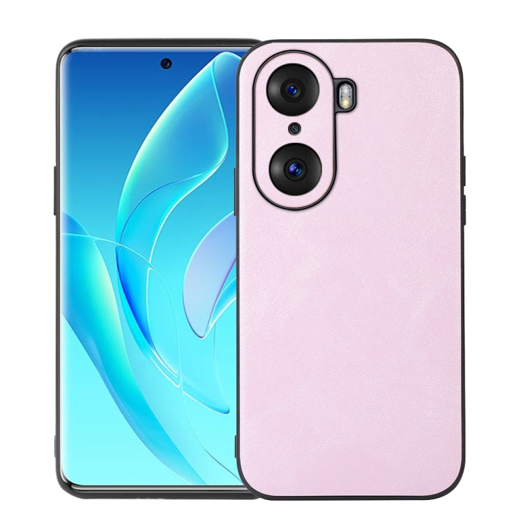 For Honor 60 Pro Cowhide Texture PU Phone Case